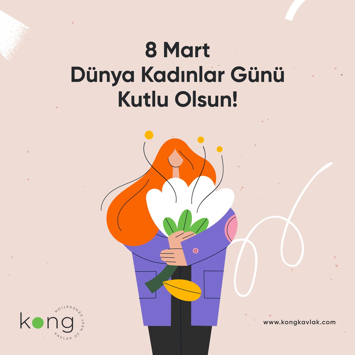 KONG Ailesi olarak gücümüzü çeşitlilikten aldığımızı biliyor, yürütmüş olduğumuz çalışmalarda her zaman eşitliği ve kapsayıcılığı merkezimize koyarak yola alıyoruz.

8 Mart Dünya Kadınlar Gününüz Kutlu Olsun!