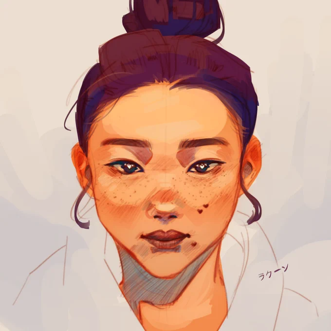 1 hour study to get me back into the swing of art #artstudy 