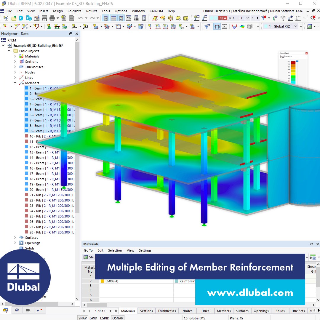dlubal_en's tweet photo. 🔔 New Feature in RFEM 6 and RSTAB 9 | Multiple Editing of Member Reinforcement
👉 https://t.co/RQkBC418Mq
#Feature #RFEM6 #RSTAB9 #AddOn #NewCustomerVersion #Upgrade #StructuralDesigner #StructuralEngineer #StructuralAnalysisSoftware #BIM https://t.co/HQIVYQ2GaB