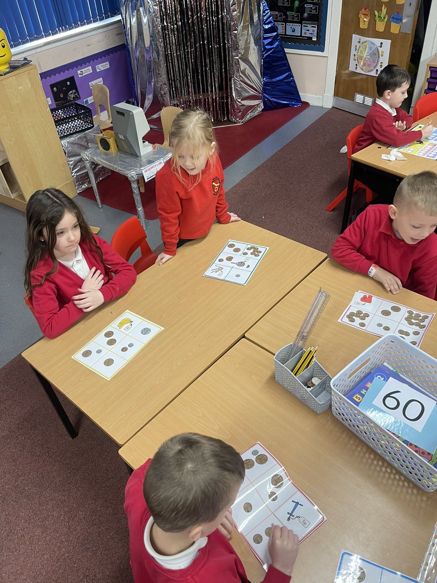 MissOrrP2's tweet photo. Applying our knowledge of coins to different concepts! 🪙  @DeansPrimary https://t.co/XmoBAFQghi