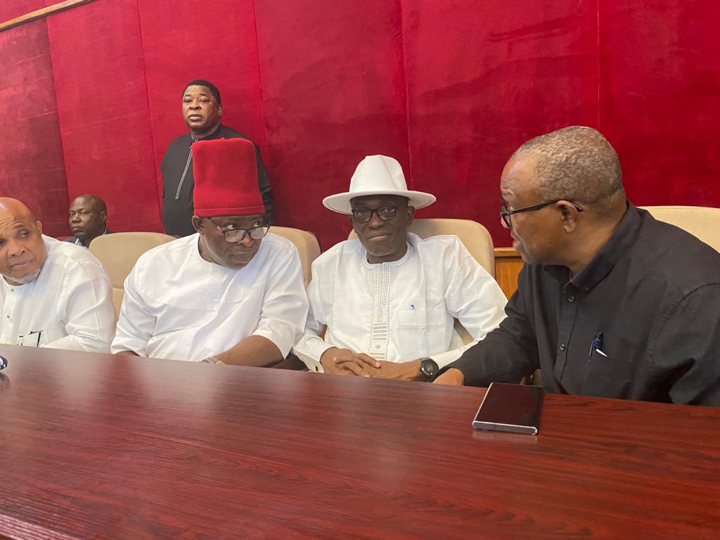 I am at the Court of Appeal with my brothers and members of LP family for the legal battle to reclaim the overwhelming mandate Nigerians freely gave LP and HE <a href="/PeterObi/">Peter Obi</a>. Together, we shall overcome.