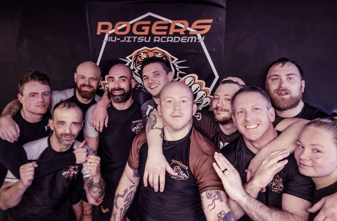 StuJitsu3_16's tweet photo. 14 rounds with some of the squad this morning. Obligatory #DGenerationX pose included, even if I couldn’t hit a crotch chop.
#TeamRJJA #Stujitsu #BJJTwitter https://t.co/GSigKkD2vP
