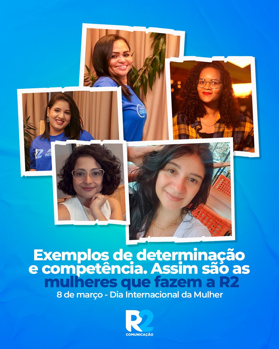 r2comunicacao's tweet photo. A gente não poderia deixar de homenageá-las! Nossa equipe é composta por grandes mulheres que trabalham com muita dedicação e competência.

Nós, da R2, somos só orgulho e gratidão em termos elas no nosso time. Parabéns a todas! 💜

#DiadaMulher #DiaInternacionaldaMulher #R2 https://t.co/SP5vec6wjC