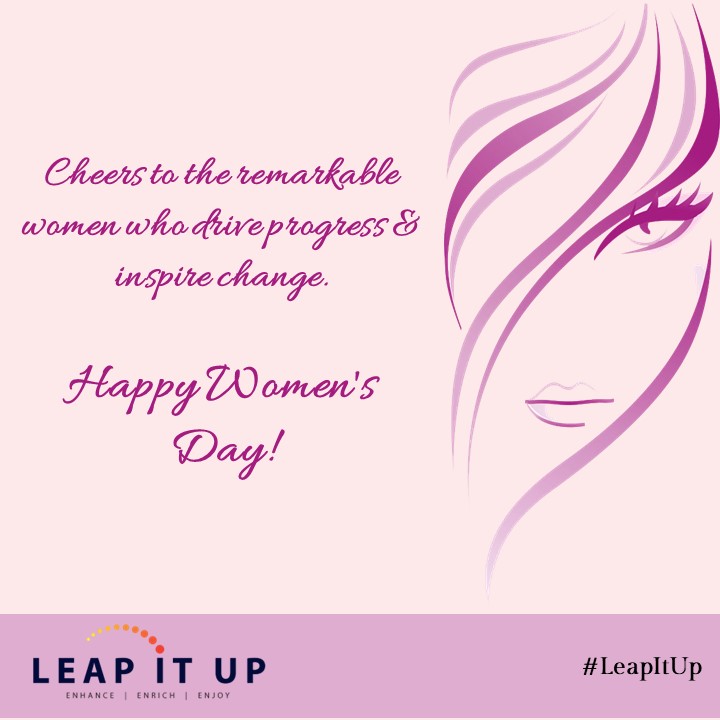 leapitup's tweet photo. #LeapItUp wishes all the women on the occasion of #InternationalWomensDay
 #SeasonsGreetings #WomensDay #WomensDay2023 https://t.co/Y6IZvkcNqu