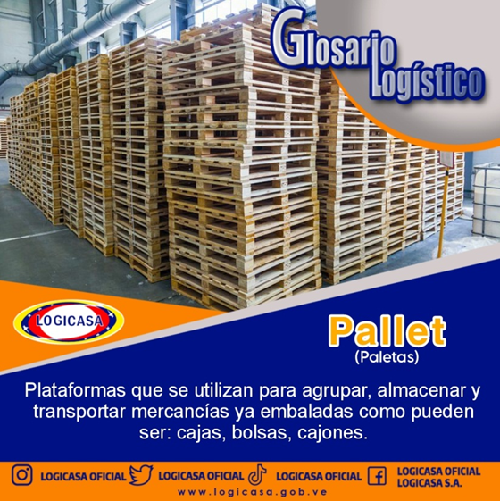 LogicasaOficial's tweet photo. #8Mar #GlosarioLogístico || Pallet, palet, paleta o palé son varios los términos para referirse a este soporte o plataforma de tablas para apilar la carga. Los palets son armazones rígidos sobre los que se coloca la mercancía distribuida de forma homogénea en altura y superficie. https://t.co/iRwwtrpo3t