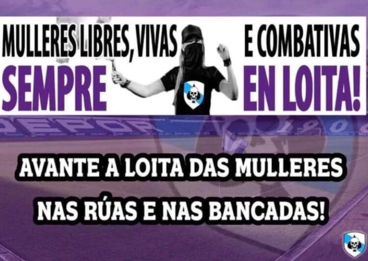 RB1987Oficial's tweet photo. Nesta data e todo o ano, loitamos polos nosos dereitos e aborrecemos o feminismo burgués que proclama igualdade ao mesmo tempo que exerce opresión.

No día da muller traballadora, reivindicamos un 8M combativo, para que acabe calquera tipo de discriminación. https://t.co/Yg4lGwPf5Z