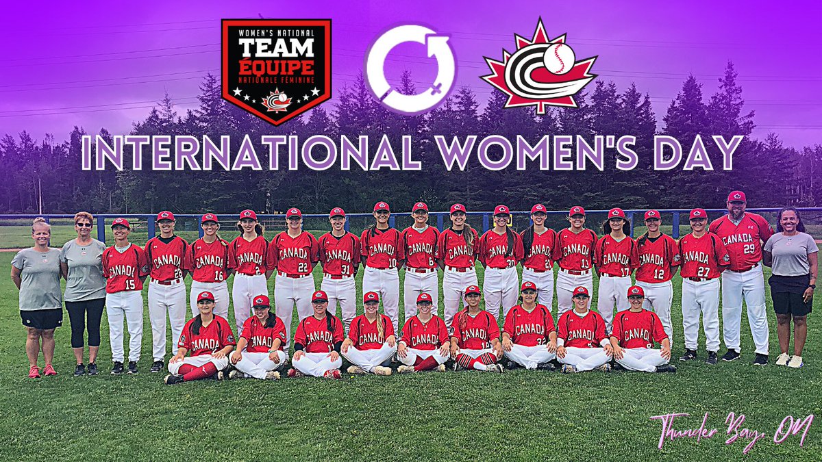 baseballcanada's tweet photo. Celebrating our favourite squad on #InternationalWomensDay !

#IWD2023 https://t.co/0O2AvJUp1A