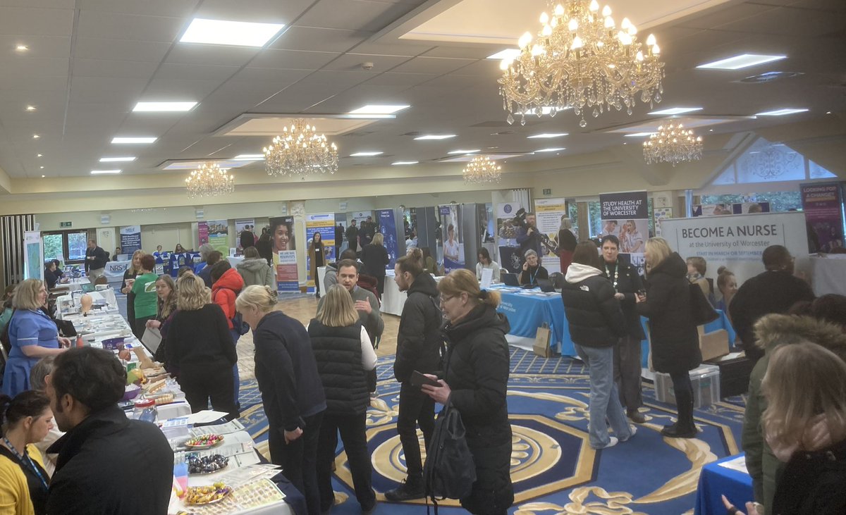 Great vibe at Three Counties Hotel Hereford for the health &amp; care recruitment fair 12-6pm today. Head our way for job ops in #Herefordshire and #Worcestershire #BeTheDifference