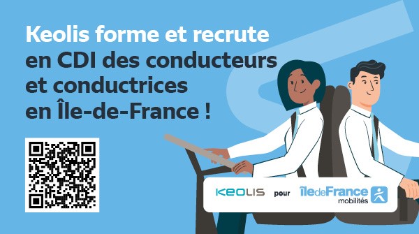 RoissyEst_IDFM's tweet photo. Un #emploi durable : en @iledefrance, à @Dammartingoele  #Keolis forme et recrute des conductrices et conducteurs #bus sur les lignes du réseau de #transport @IDFmobilites !

Pour postuler et rejoindre nos équipes : 
👉🏼 https://t.co/ACN8NxPc3m

#ConduireVousMeneraLoin https://t.co/VHqFVyCWlS