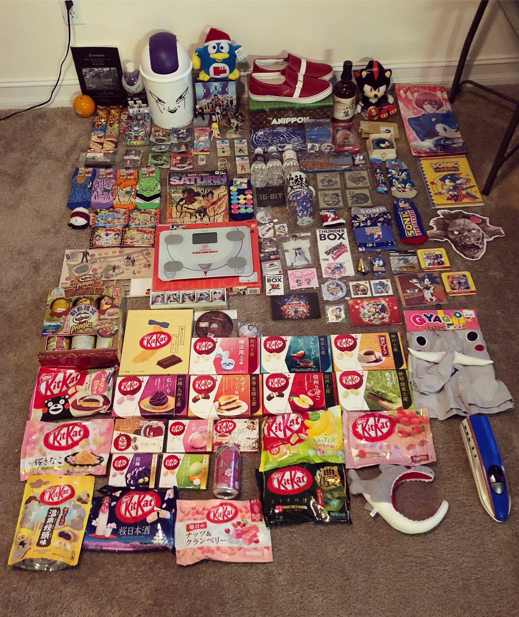 TreasureHuntingSonic on Twitter "Throwback to my last Japan trip haul