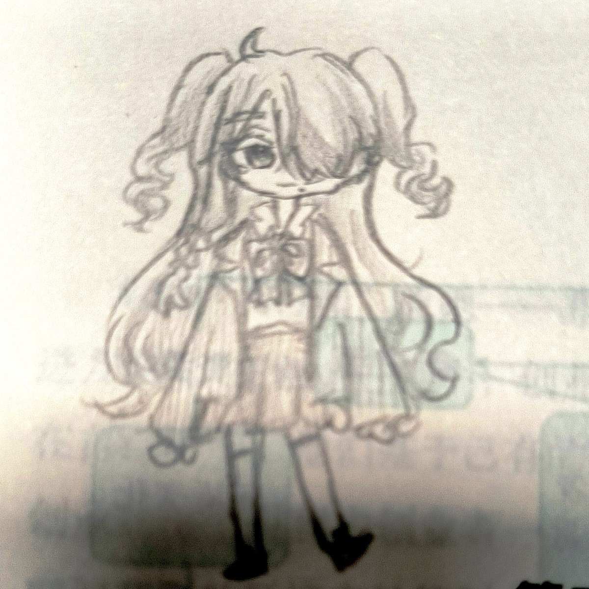 Akira1ice's tweet photo. 摸鱼 #OC https://t.co/nPLjGf57Rk