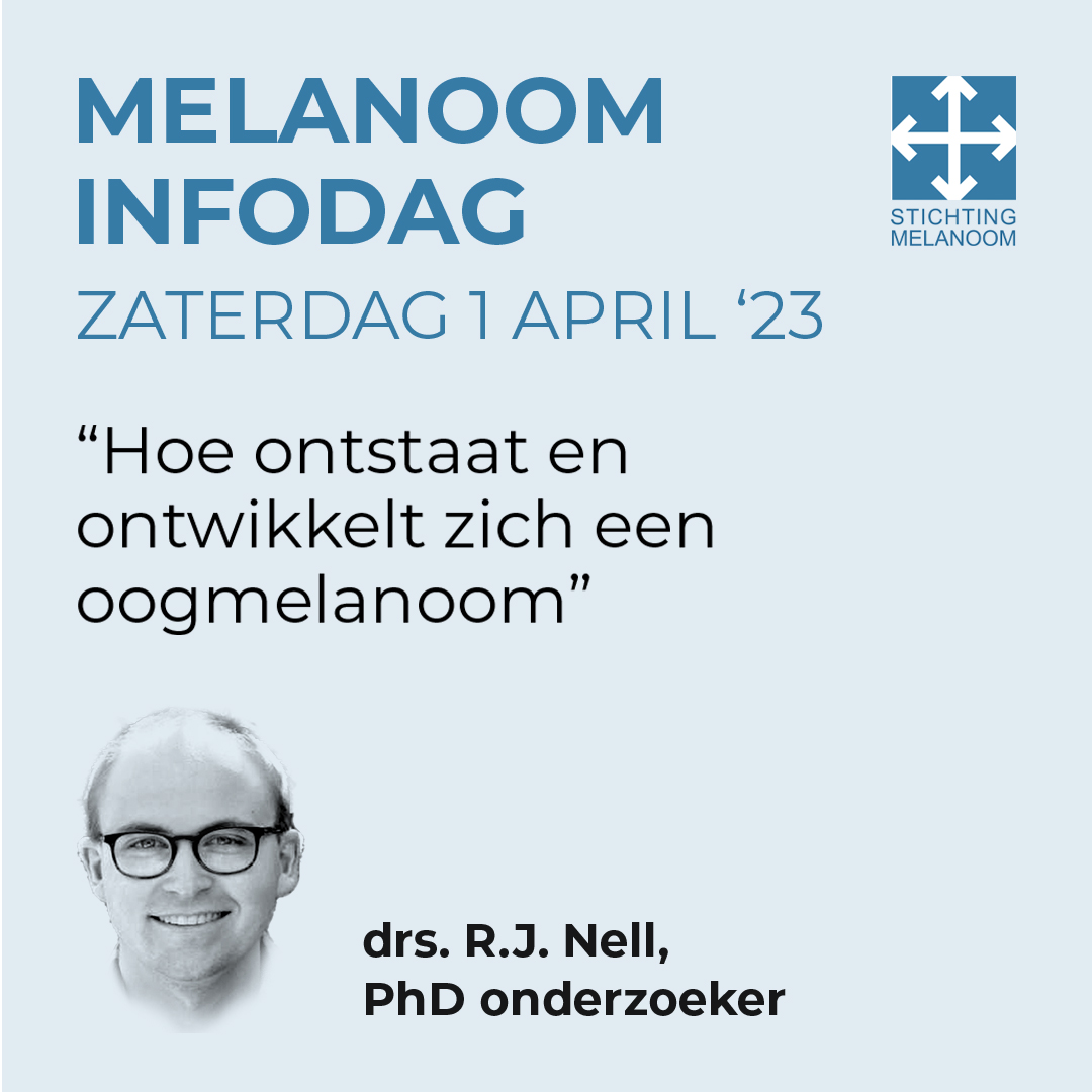 “Ik heb #oogmelanoom; wordt er naar zo'n zeldzame vorm van kanker ook actief onderzoek gedaan?” Op die vraag krijg je antwoord tijdens de #melanoominfodag op zaterdag 1 april 2023. Aanmelden is gratis en kan via: stichtingmelanoom.nl
#weekvandezeldzamekankers #watdoejij