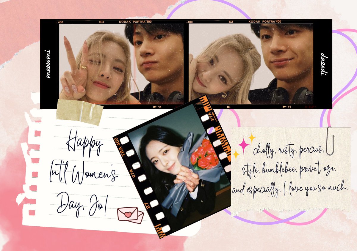 ⠀

♔— 030823 updaze: Meowmi.

⌜ Happy International Women's Day to each and every woman out there, especially to my one and only woman, Bree. 🩷 Words are not enough to express how grateful I am to have you in my life. I love you a lot, Jo! ⌟

⠀