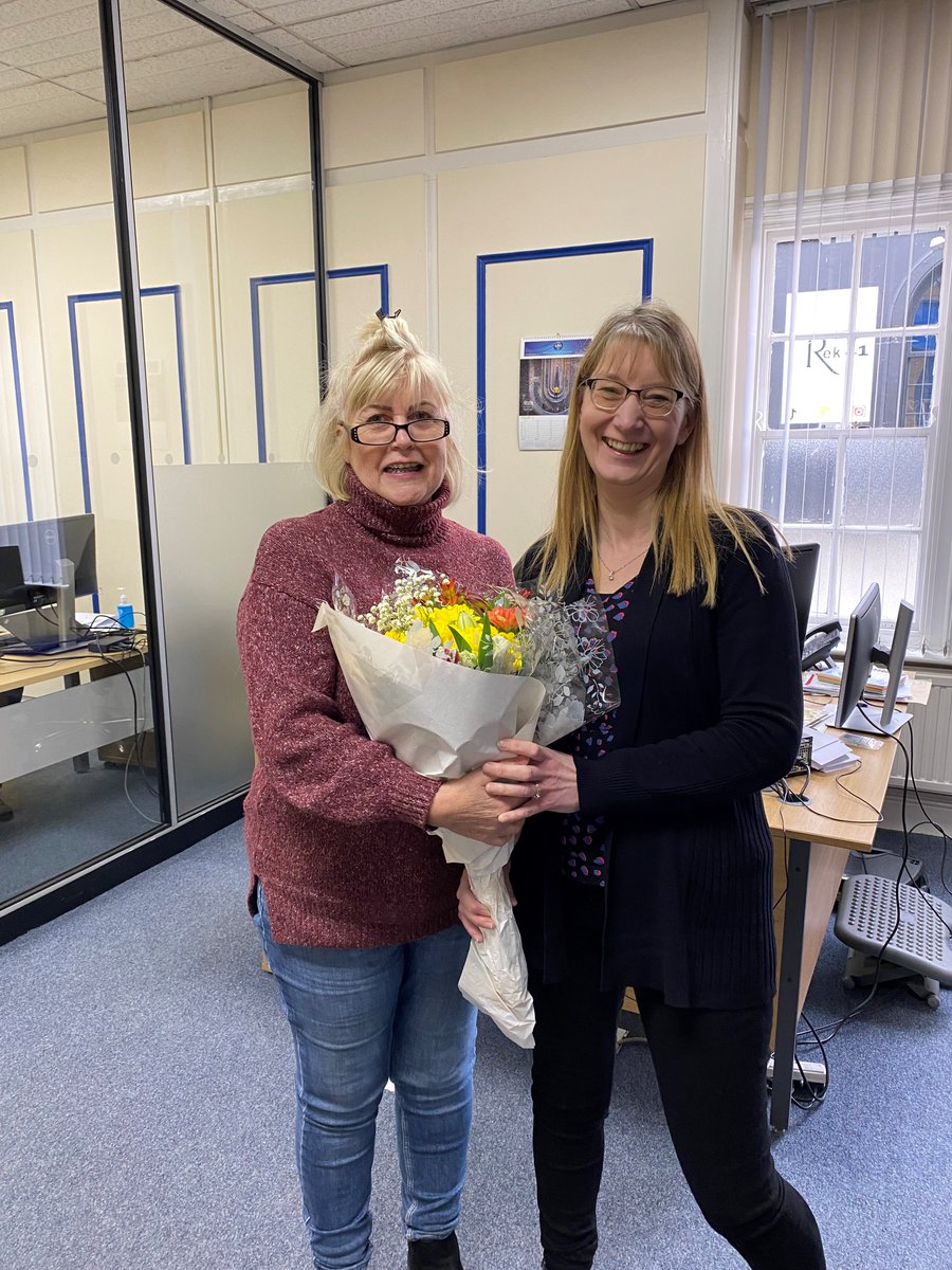 WMHALTD's tweet photo. We want to say a huge congratulations and thank you to our Property Support Officer Dianne Jones, who is today celebrating 30 years at Wirral Methodist Housing Association. https://t.co/jQDkPoECAi