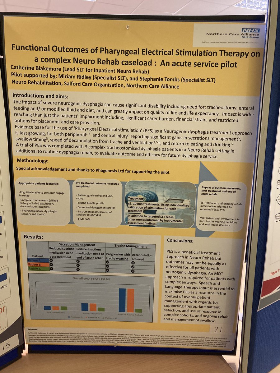 Proud to see so many #SLT posters #NCAAHP23 @NCAlliance_NHS @RCSLT @rosiemcallion @slt_eve @CatBlakemore @SarahTrier #mySLTday