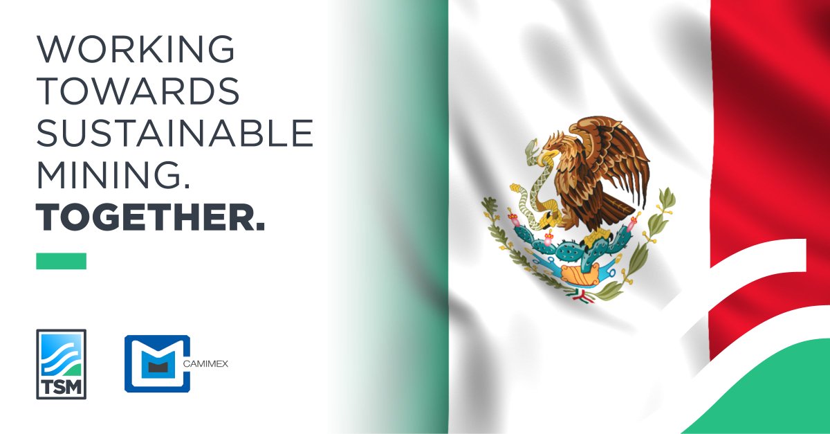 Towards Sustainable Mining (TSM) (@tsminitiative) on Twitter photo We are extremely proud to announce that <a href="/Camimex_Oficial/">Camimex Oficial</a>, 🇲🇽's #mining chamber, has just been announced as our 12th #TSMining partner, joining mining chambers in 🇨🇦🇫🇮🇳🇴🇦🇷🇧🇼🇧🇷🇦🇺🇵🇭🇪🇸🇨🇴🇬🇹
bit.ly/3ZS0ZF0 We are extremely proud to announce that <a href="/Camimex_Oficial/">Camimex Oficial</a>, 🇲🇽's #mining chamber, has just been announced as our 12th #TSMining partner, joining mining chambers in 🇨🇦🇫🇮🇳🇴🇦🇷🇧🇼🇧🇷🇦🇺🇵🇭🇪🇸🇨🇴🇬🇹
bit.ly/3ZS0ZF0