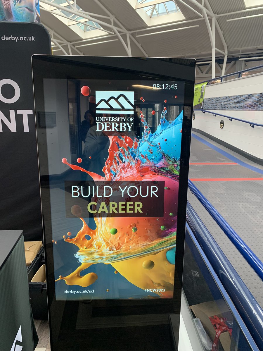SiddiquiEdu's tweet photo. Day 3 #NCW2023 

Here at @DerbyUni with students from  @CoDA_Sinfin @belperschool @SPetersAcademy &amp; @SouthNottsAcdmy thinking about next steps at #Buildyourcareer it’s always great to hear the questions student ask of the different professionals at these events. #alwayslearning https://t.co/MU8M9Td1k3