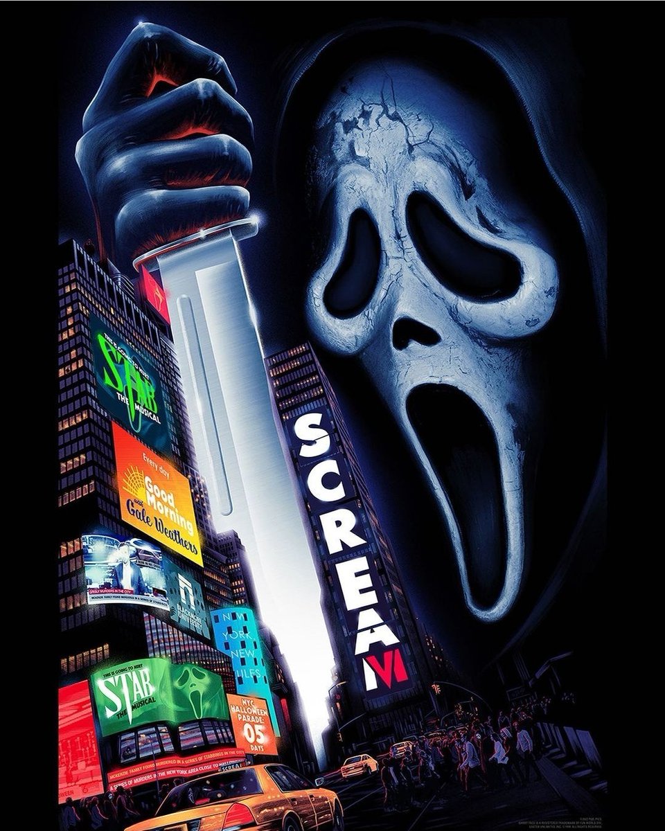 krazya27's tweet photo. SCREAM 6!

okay they brought it!  EPIC!
TOP 3 for me 100%
#Scream   
#SCREAM6    #movie #2023 https://t.co/8hbIrV9VcK