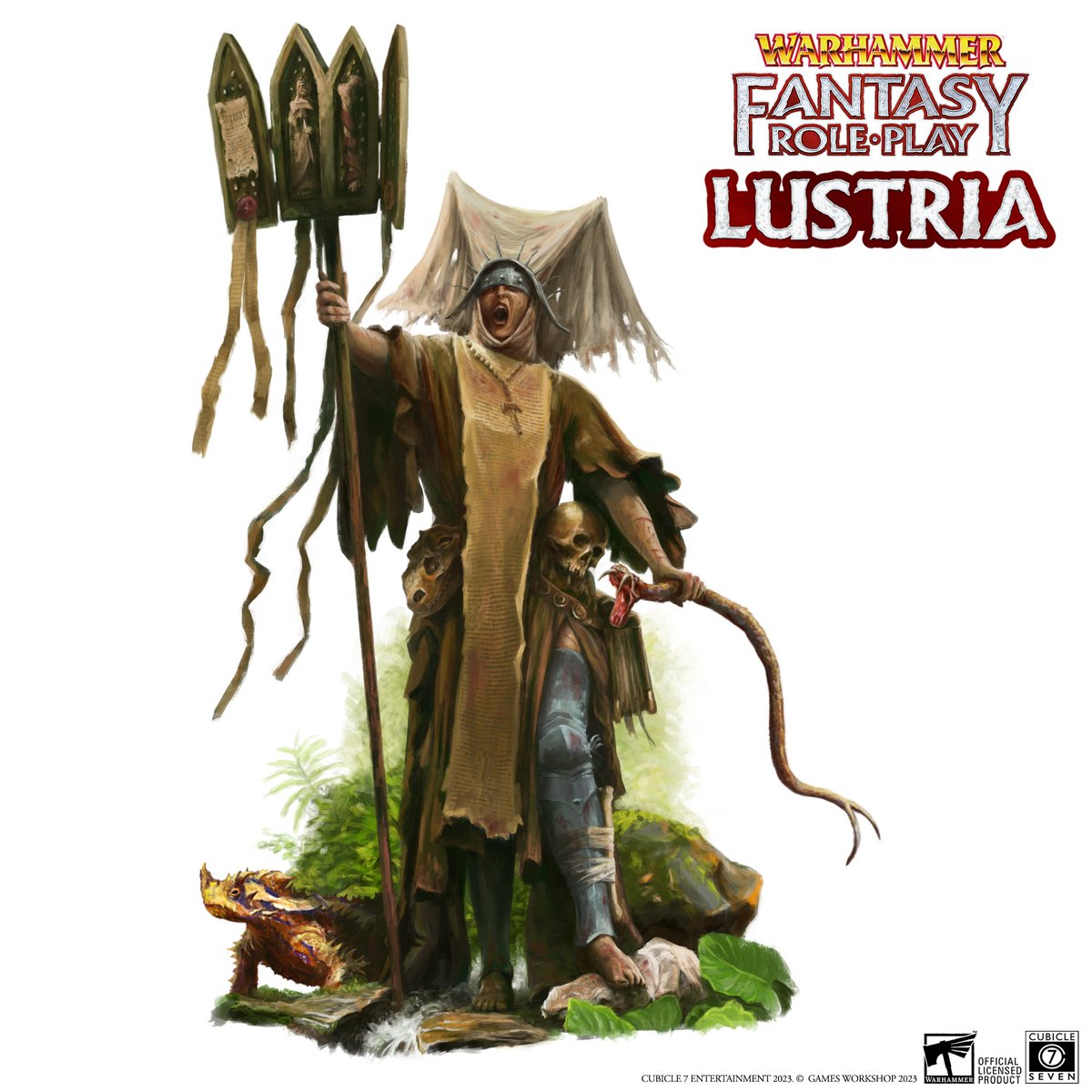 cubicle7's tweet photo. We will soon be arriving in the distant lands of #Lustria, but before we do, our incredibly talented team want to show more of the stunning artwork from the book.  Are you ready to explore Lustria?

#WarhammerWednesday #WFRP #RPG #TTRPG #warhammerfantasy #WarhammerCommunity https://t.co/efY2N0o6e9
