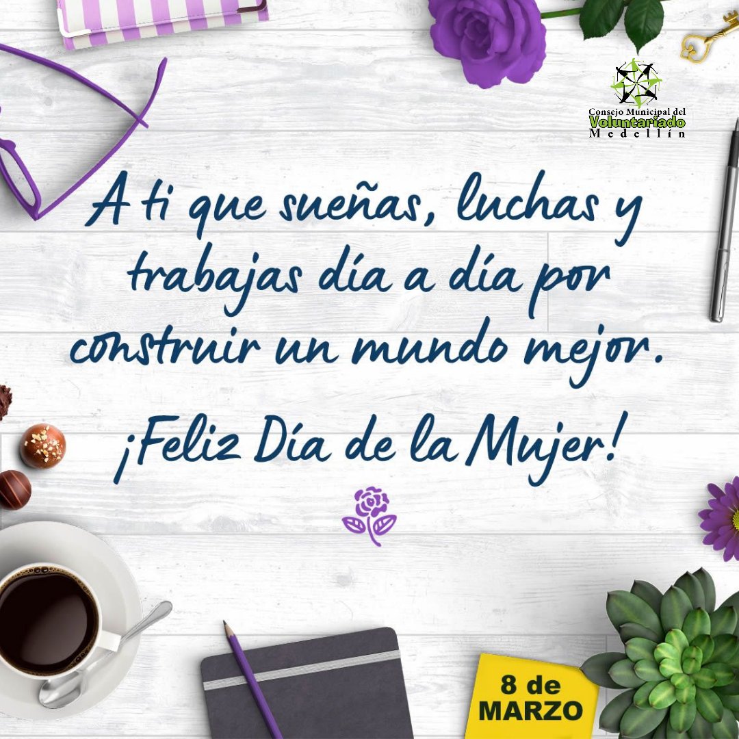 somoscmvm's tweet photo. El CMVM les desea un feliz día a nuestras hermosas voluntarias 😊🌻🌼🌹. #SomosVoluntarias #SomosCMVM https://t.co/FtBa0TNAsR
