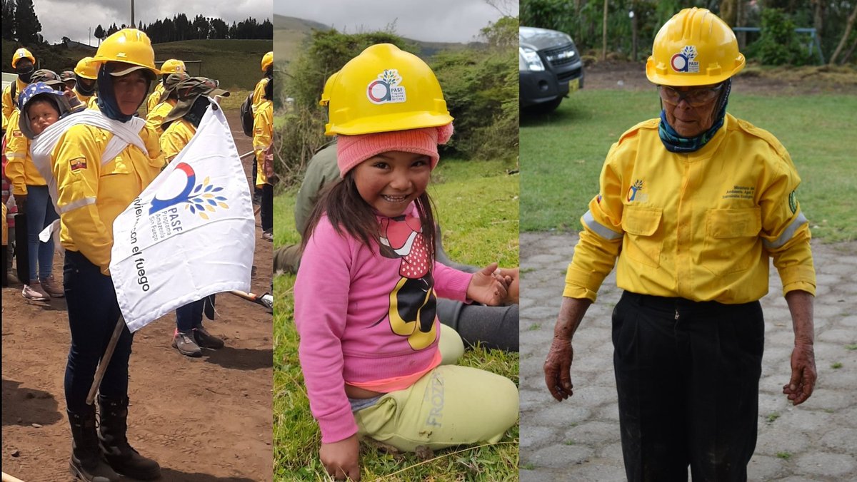 PASFecuador's tweet photo. ✅️¡Mujeres de Fuego!🔥La participación de la mujer en el mundo del🔥es fundamental. Su participación activa, en igualdad de oportunidades y derechos, se traduce en protección de la naturaleza, en mejoramiento de medios de vida, en salud, en educación. 💪🏼💪🏼 #8M #SomosPASF #MIF https://t.co/pOsO9kaoAL