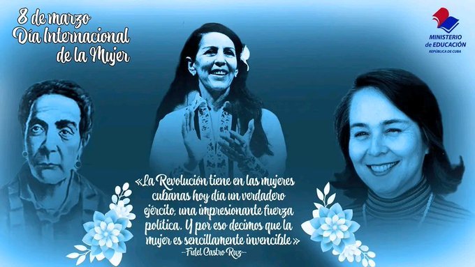 La Mujer es valiente ,atrevida, soñadora, amorosa   , patriotas,  madres, profesionales, hijas, hermanas y amigas, guerreras incansables por el amor y la vida . Muchas felicidades para todas #MujeresEnRevolución #EducadoresCamagueyanos #CubaMined <a href="/escuredo_mercy/">María Mercedes Escuredo Olazabal</a>