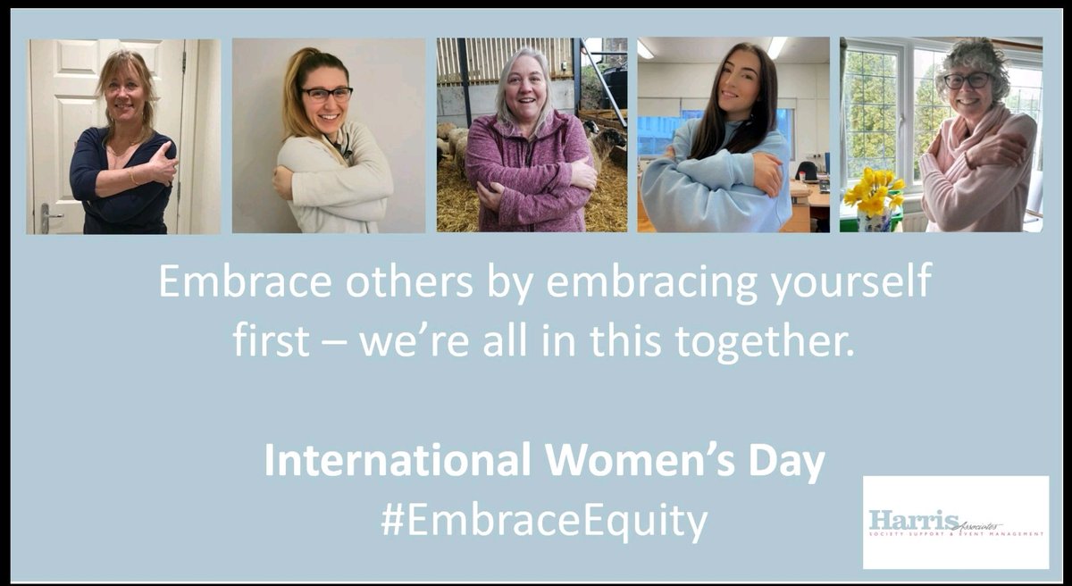 Supporting #internationalwomensday. #EmbraceEquity