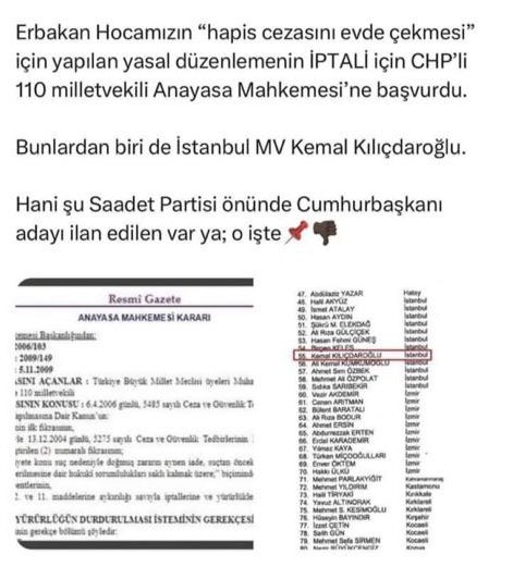 SavciSayan's tweet photo. Saadet Partisi Kılıçdaroğlu’na olan diyet borcunu Ödemiş…. https://t.co/sFSeJldm4K
