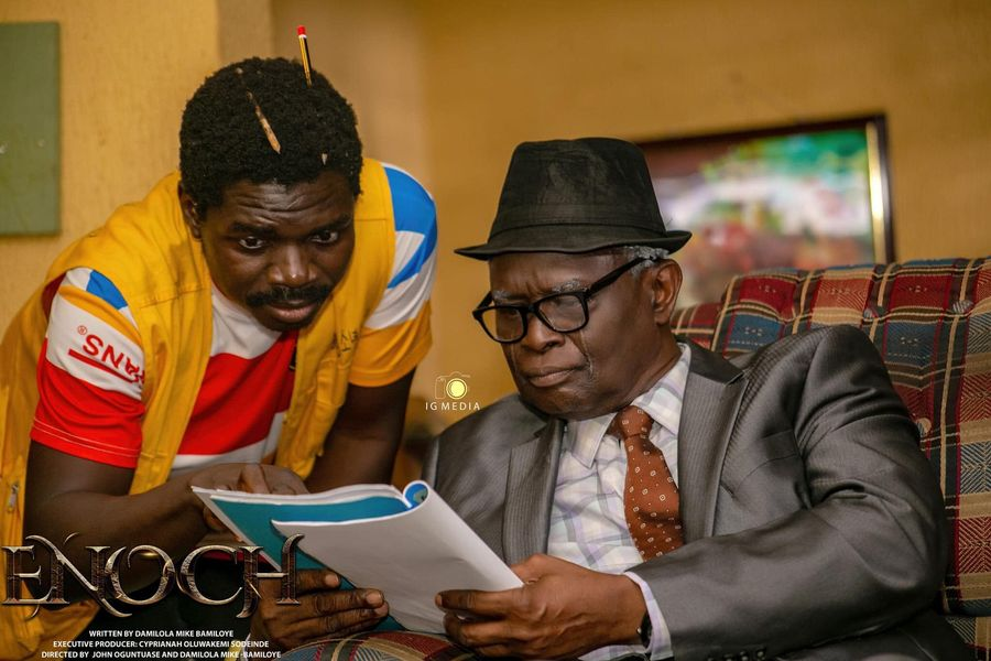 mikebamiloye's tweet photo. “ENOCH” hits over 1.000.000 views on YouTube in 4 DAYS 
With Several Downloads
About 70 Production Crew Members.
About 300 Cast Members
About One Year in Production. 
Reviewed 3 Times by our Daddy E.A. ADEBOYE as we went back on Location to shoot and reshoot corrections. https://t.co/LZng6Byd1J