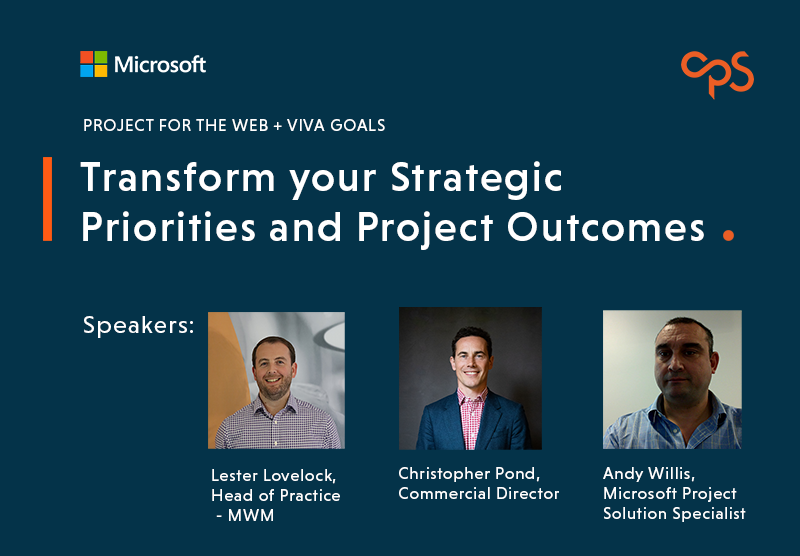 CPS_Solutions's tweet photo. Microsoft &amp; CPS, invites you to an afternoon briefing focused on delivering strategic priorities with Microsoft Viva and #Pftw, with practical customer use cases for delivering success.

Register Now - https://t.co/5hFcUBqqLS

#VivaGoals #ProjectManagement #Project #Manchester https://t.co/edXTzr8nVa