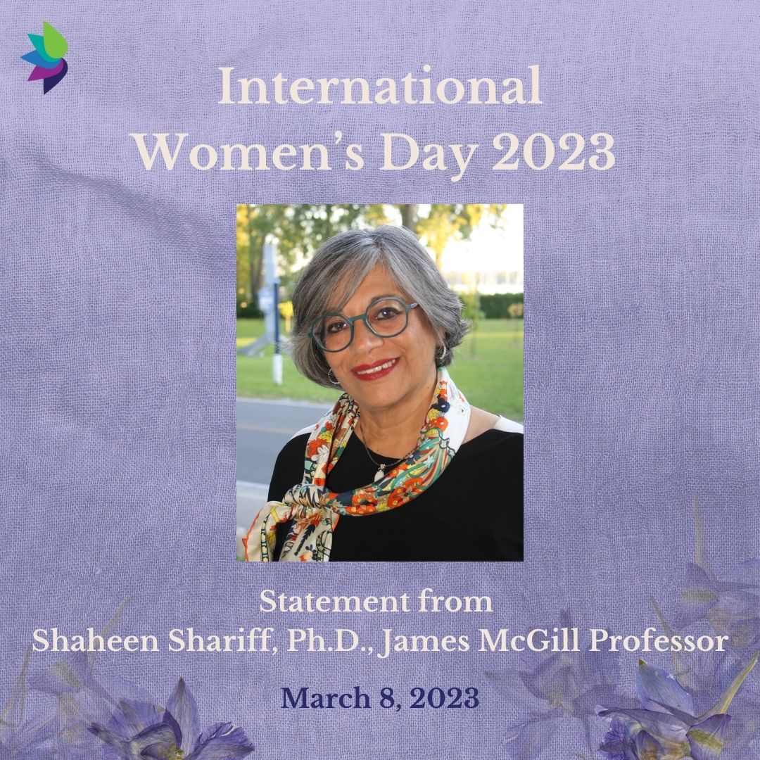 uDefineTheLine's tweet photo. 🥳Happy International Women's Day! 

See Dr. Shaheen Shariff's statement about the work that must be undertaken to improve gender equality and the key role that universities must reclaim below  #IWD2023 https://t.co/v6zYXLavTd