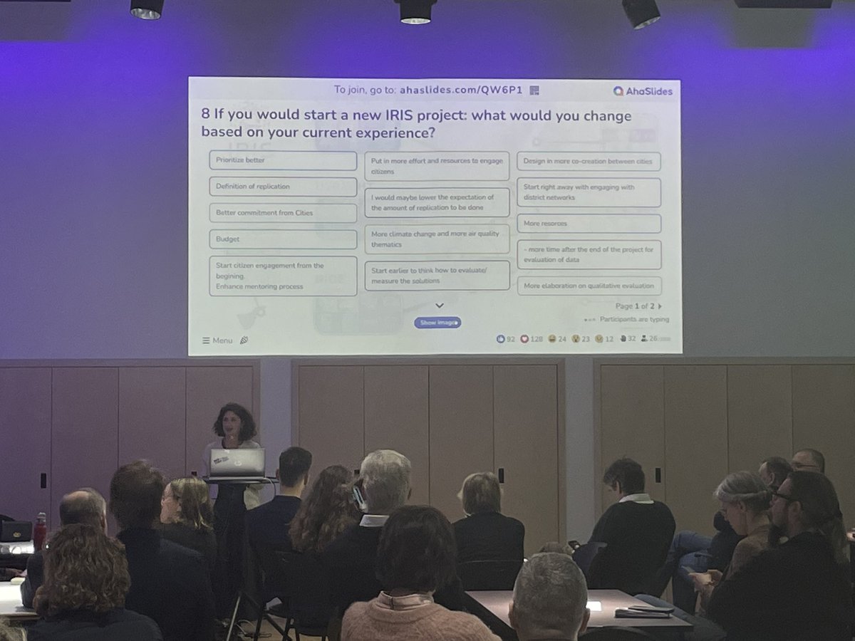Afternoon session underway with some reflections on the project impact and “the way of the IRIS tribe”.  The shift in mindset towards more open and collaborative ways of working that foster trust and friendship is a fundamental part of the IRIS legacy. #DesignThinking #EU #H2020