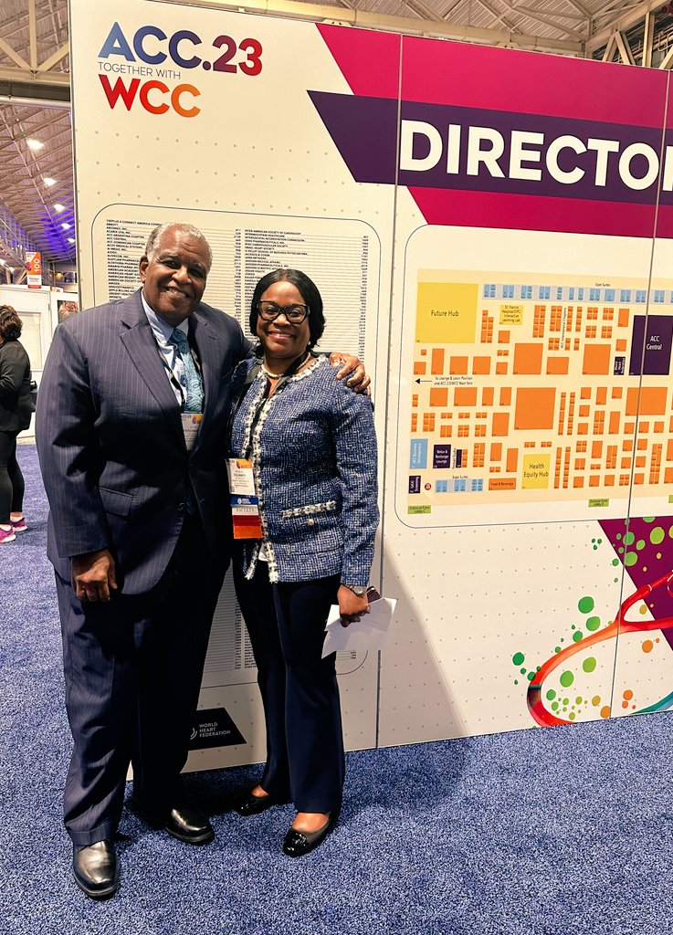 modeldoc's tweet photo. Keeping the theme of @ACCinTouch 💙 color coordination😉, I am thankful for the #mentorship & #sponsorship of @kcferdmd Thank you for giving me a seat at the table #TheFaceofCardiology #ACCDiversity #ACC23 #RepresentationMatters #HealthEquityInMotion @ABCardio1 https://t.co/H9op2ZvoV4