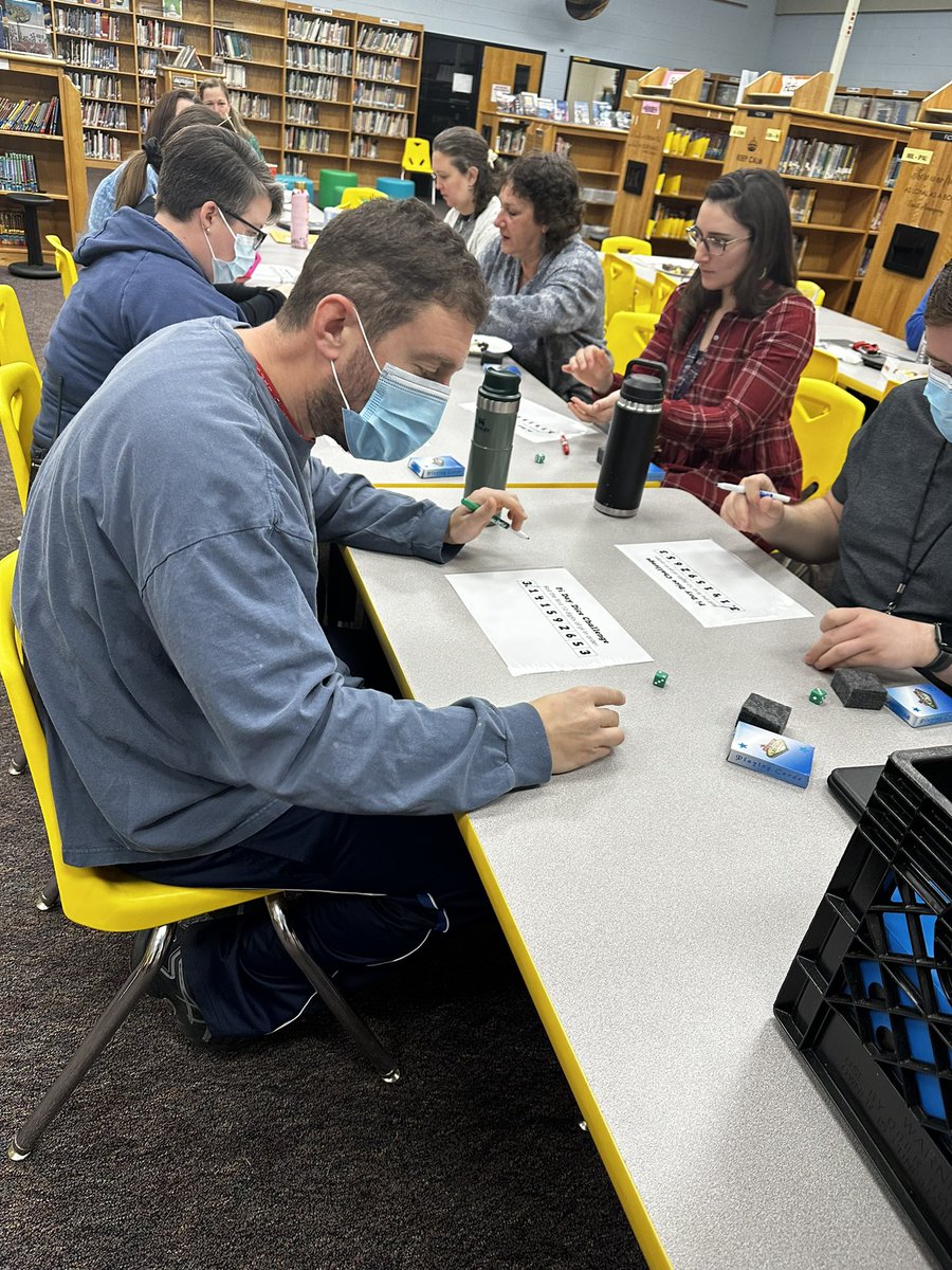 drafischer's tweet photo. Our @LISShines specialists preparing and practicing for Pi Day activities during their collaboration meeting #funmorning @SchleiderJustin @MRBOGGSLIS @jheller2012 @MsHartLIS @Yoskowitz_Art @ClarkLISmusic @RLongwillLIS @MrsCasieri @MPloener https://t.co/eDTOePldk9