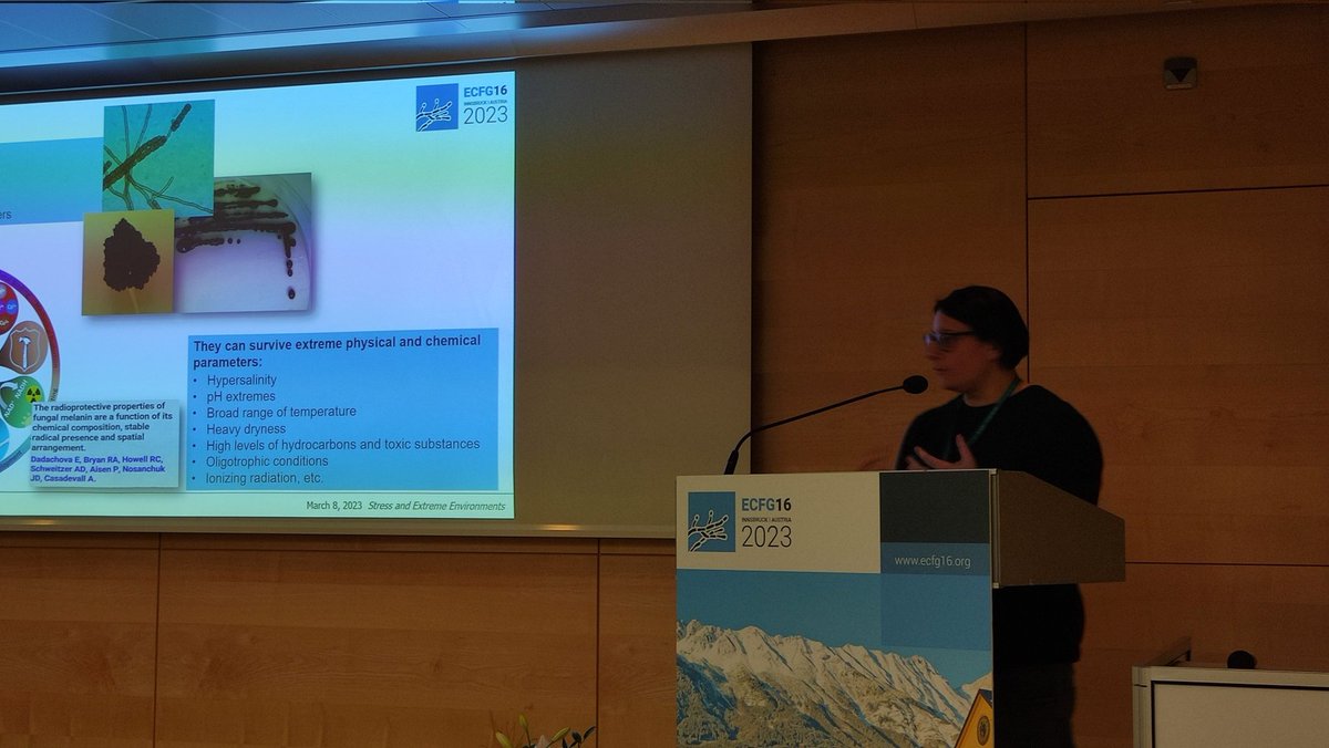 Black fungi and their amazing capacity for survival in some of the most extreme conditions on the planet. By <a href="/ClaudiaColeine/">Claudia Coleine</a> #ECFG16