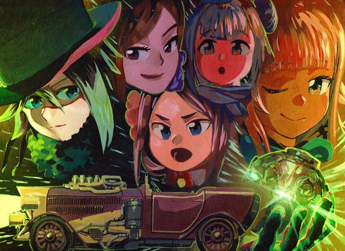 これしかない。アクリル絵の具。

 #今までで作画カロリーMAXの作品上げようぜ 