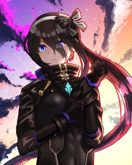よその子PSO2NGSからリュウトさんのところのソエルちゃん決意の朝に 