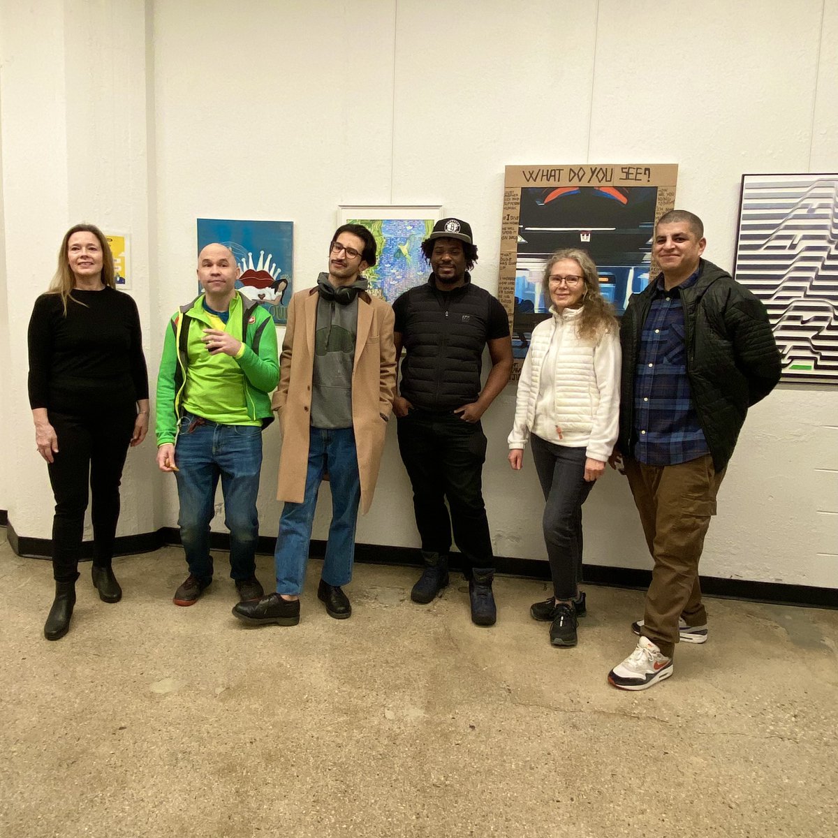 nenazhivina's tweet photo. With NJ artists at #TheBoxGallery for the #JCFridays art event.

JC Fridays began in the summer of 2006 and is a seasonal arts festival in Jersey City. https://t.co/d0jczVi5v0