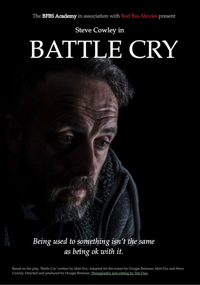 Mock up poster for our latest short film, Battle Cry. 

<a href="/cowman0509/">Steve Cowley</a> <a href="/BattleCryThePl1/">Battle Cry The Play</a> #director