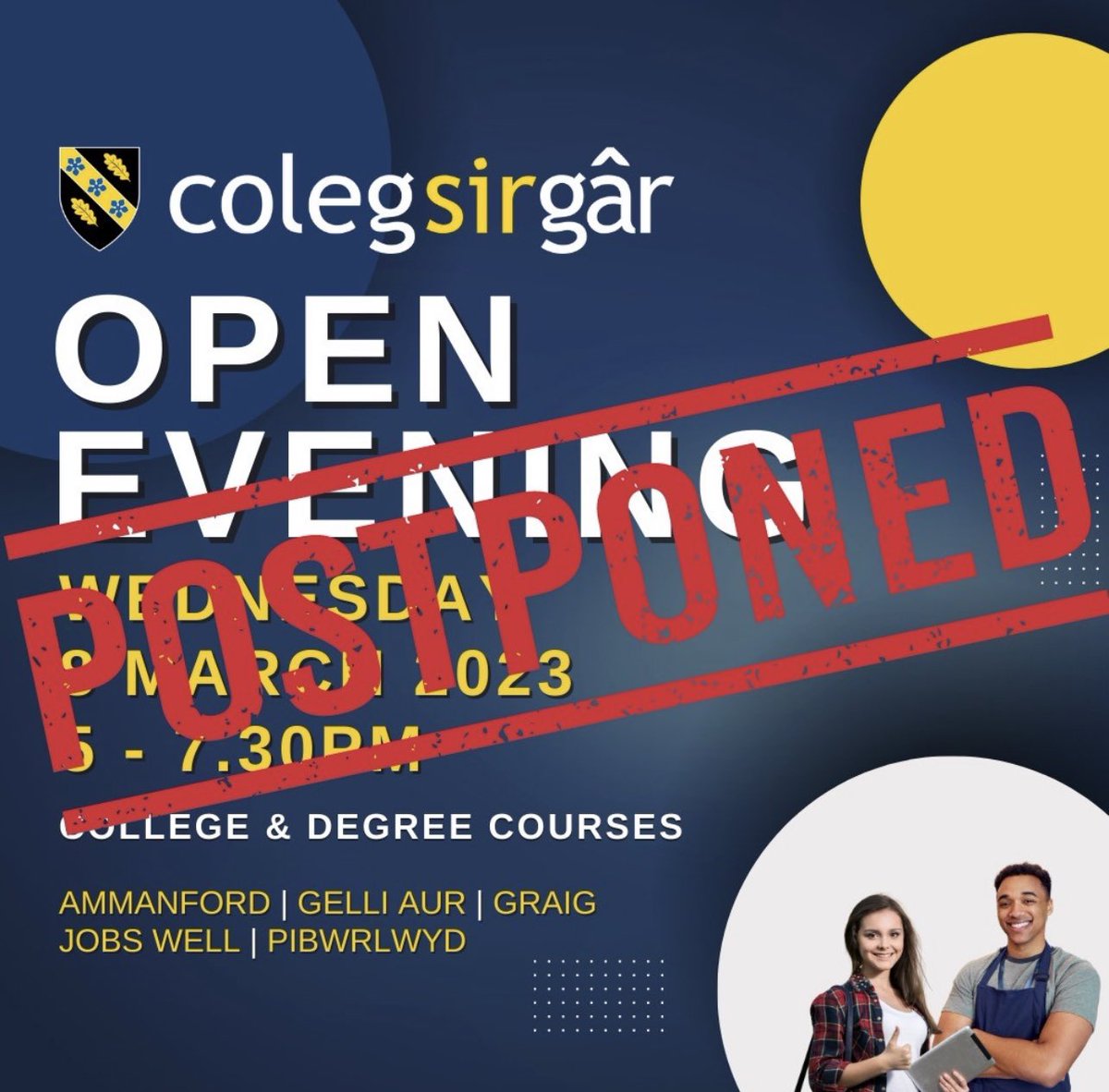 Coleg Sir Gâr Sport tweet media