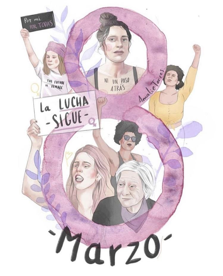 AnahiBenavidesL's tweet photo. Que las niñas vean en ti una adulta en quien confiar 💜 #8Marzo #8MarchWomensDay https://t.co/wbjzF37fPM