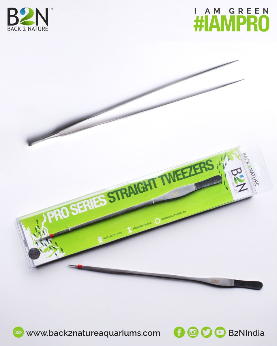 B2NIndia's tweet photo. PRODUCT SPOTLIGHT

The Back 2 Nature Pro Series Straight Tweezers.

Product link:
https://t.co/d4ODDW4GK5

Dealers link:
https://t.co/vzetctHavq

#Back2Nature #natureaquariumdesigners #India #Kolkata #New #tools #Steel #Pro #IamPRO #aquascaping #maintenance #madeinIndia https://t.co/C1vF5X76hE
