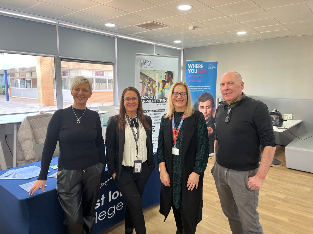 Lou_MacD_'s tweet photo. It was wonderful to host our own Scottish Apprenticeship Event @WestLoCollege yesterday &amp; share information on Foundation, Modern and Graduate apprenticeships.
#scotappweek23 #unlockingpotential https://t.co/KYOIfPCGOp
