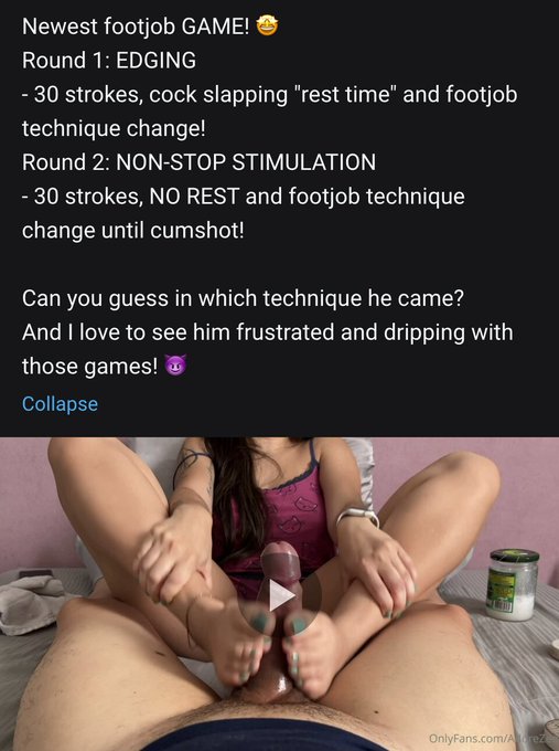 How did it end? 🥵 Subscribe now and watch the full video!  https://t.co/qJjl0Sw7Iw https://t.co/92Wy<a href="/tag/footfetish"class="tags"><span>#footfetish</span></a><a href="/tag/feet"class="tags"><span>#feet</span></a><a href="/tag/dirtyfeet"class="tags"><span>#dirtyfeet</span></a>