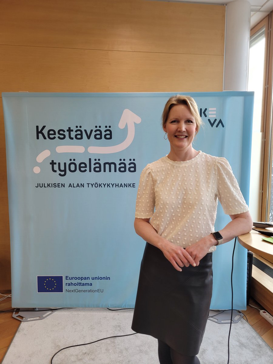 #Kestävää työelämää, sitä me tarvitsemme! Kevan hankkeessa mukana 29 julkisen alan työnantajaa. Tutkimme ja kehitämme #työelämä #työkykyjohtaminen keinoja yhdessä! #työkyky <a href="/mhtraskelin/">Maija Träskelin</a> hankkeen puikoissa!