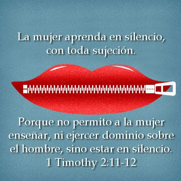 La religión inculcado machismo desde tiempos inmemoriales..