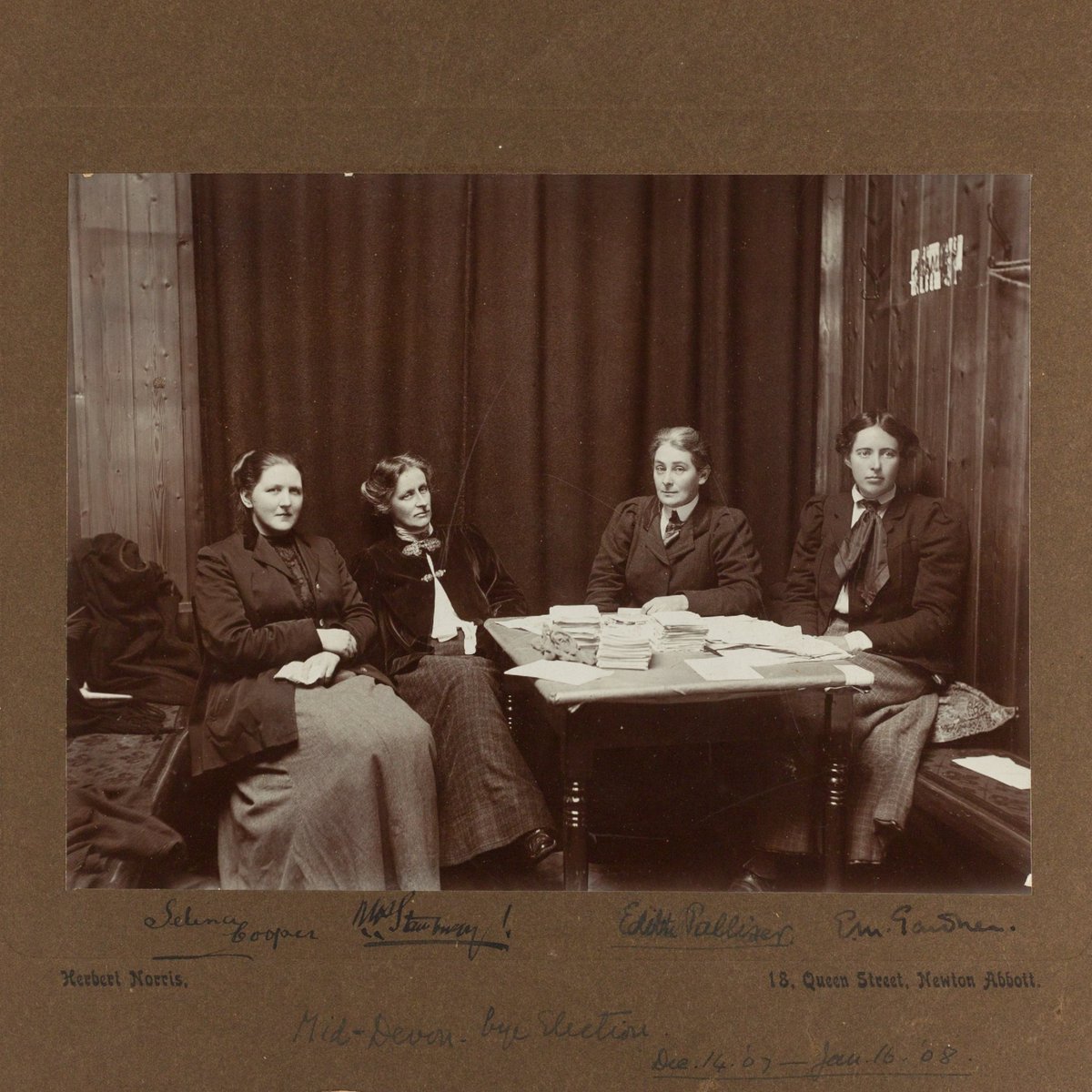 LSELibrary's tweet photo. We've digitised some items for @HistoricEngland, including this great group portrait of Selina Cooper, Ray Strachey, Edith Palliser and Emilie Montgomery Gardner.
๐ธ More: https://t.co/wthlDRoDiv
#NewlyDigitised #Suffrage #NUWSS https://t.co/i9xkWWDhwL