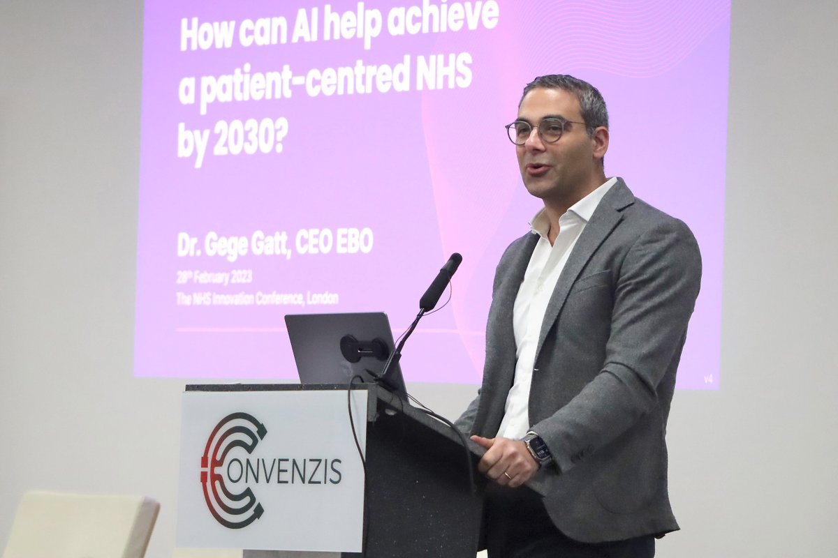 @NHSuk is facing an unprecedented challenge as it tries to meet the demands of an aging #population and the needs of an overwhelmed #workforce. @EBO_ai can improve the quality of care,  facilitate #access & help meet demand. Follow the full speech here: https://t.co/npjWm2Miux