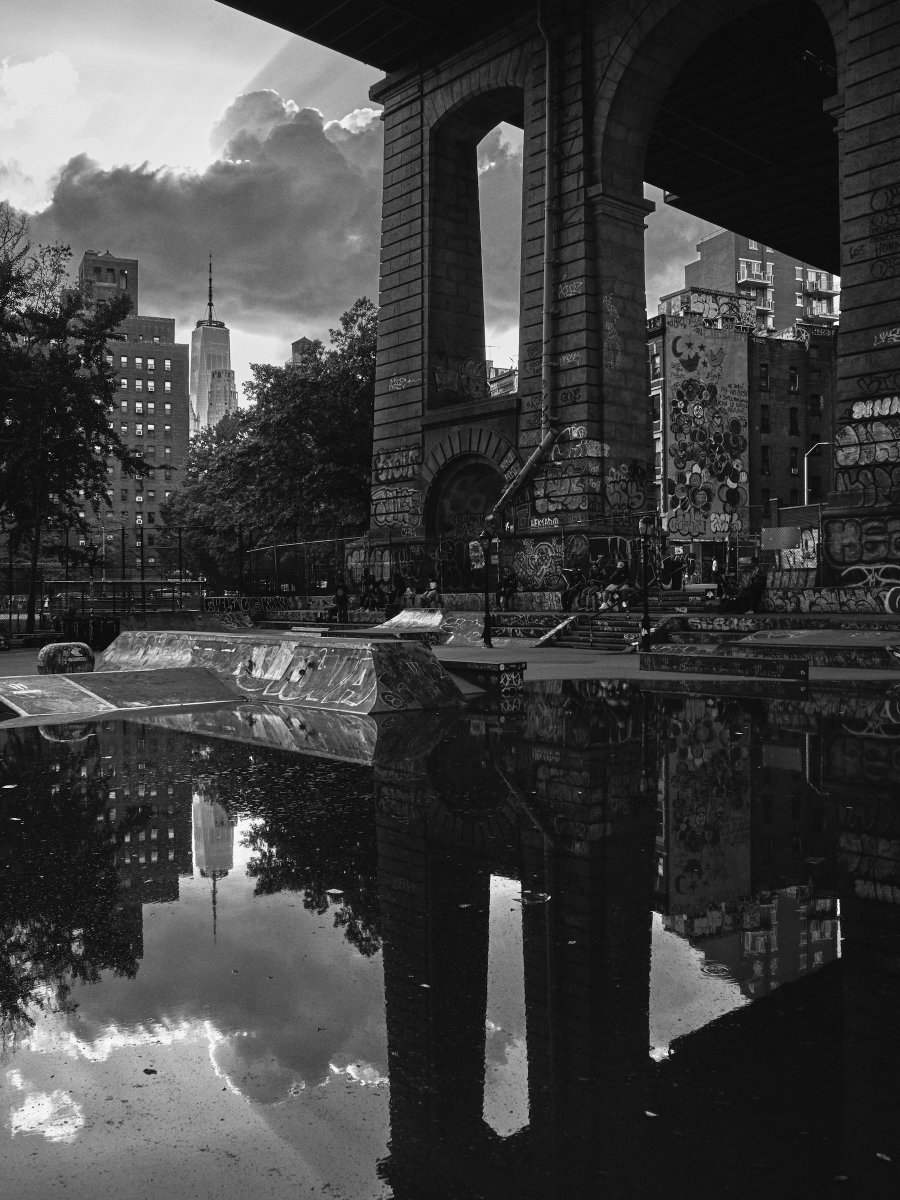 shawnpbruce's tweet photo. @yating_liu I'm working on a photo documentary project about NYC skateboarding locations and would love to create some images of Gotham Park's transformation. Who could I talk to about gaining access? https://t.co/U4WZ7PWbQg