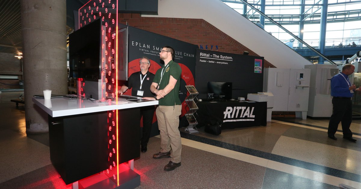Be sure to check out the Networking Reception sponsored by @RittalNA and <a href="/EPLAN_global/">EPLAN Global</a> at booth #102 this year at #MiA23